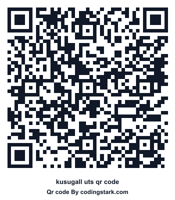 Kusugall UTS QR Code