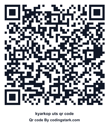 Kyarkop UTS QR Code