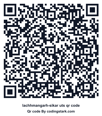Lachhmangarh-sikar UTS QR Code