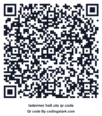 Ladermer Halt UTS QR Code
