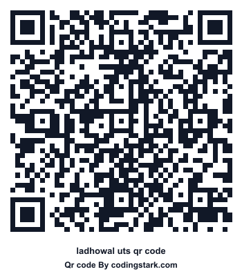 Ladhowal UTS QR Code