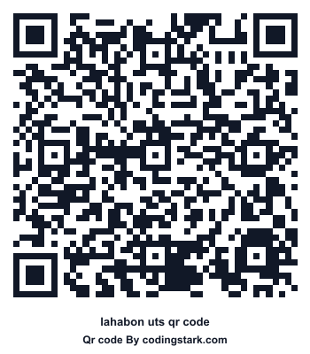 Lahabon UTS QR Code