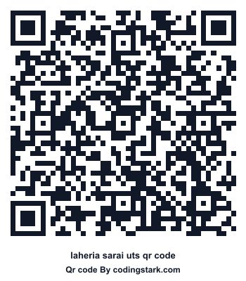 Laheria Sarai UTS QR Code