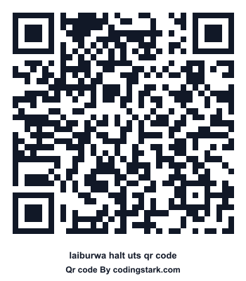 Laiburwa Halt UTS QR Code