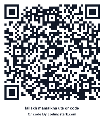Lailakh Mamalkha UTS QR Code