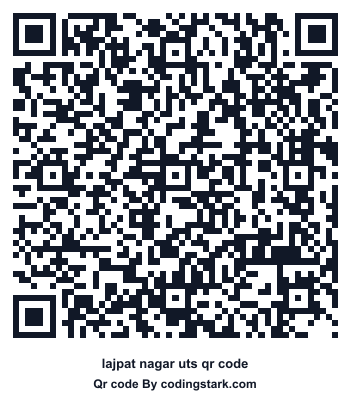 Lajpat Nagar UTS QR Code