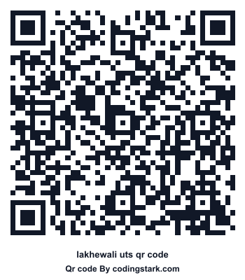 Lakhewali UTS QR Code