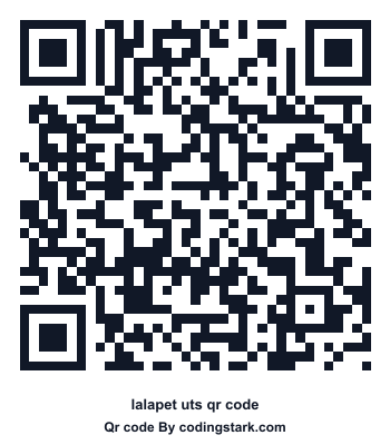 Lalapet UTS QR Code