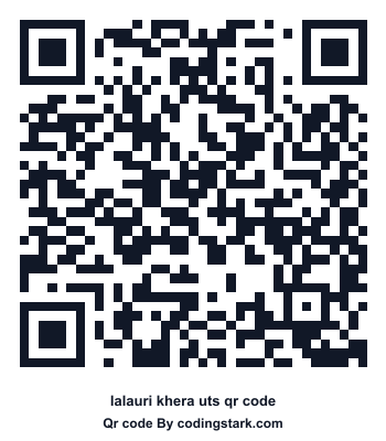 Lalauri Khera UTS QR Code