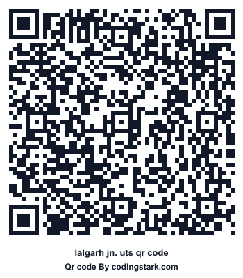 Lalgarh Jn. UTS QR Code