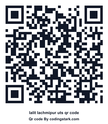 Lalit Lachmipur UTS QR Code