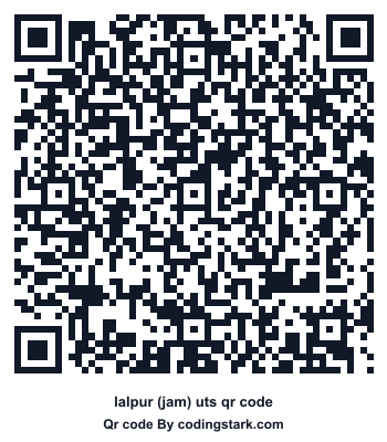 Lalpur (jam) UTS QR Code