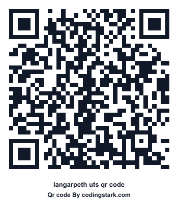 Langarpeth UTS QR Code