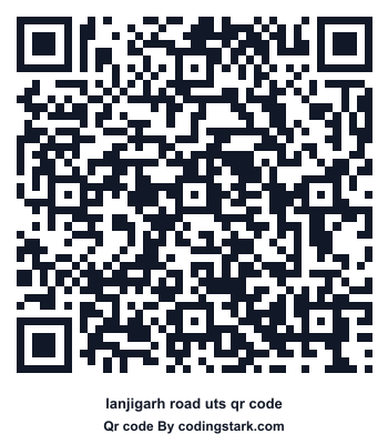 Lanjigarh Road UTS QR Code