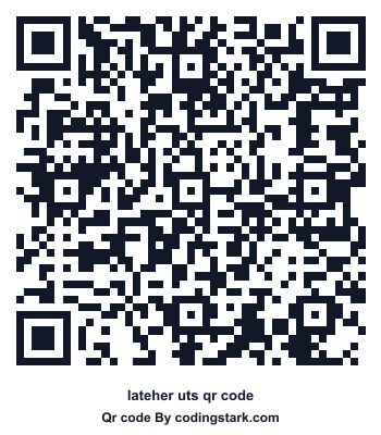 Lateher UTS QR Code