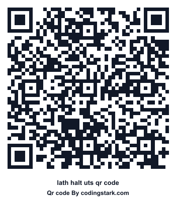 Lath Halt UTS QR Code