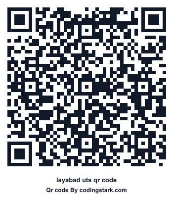 Layabad UTS QR Code