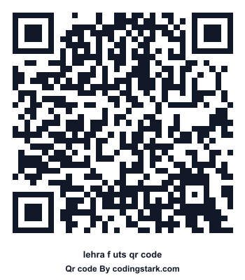 Lehra F UTS QR Code