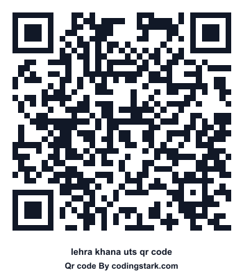 Lehra Khana UTS QR Code