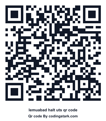Lemuabad Halt UTS QR Code
