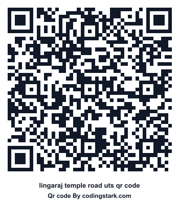 Lingaraj Temple Road UTS QR Code