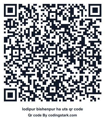 Lodipur Bishenpur Ha UTS QR Code