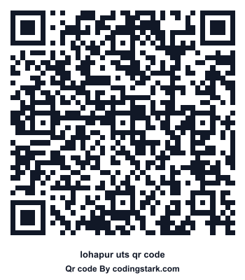 Lohapur UTS QR Code