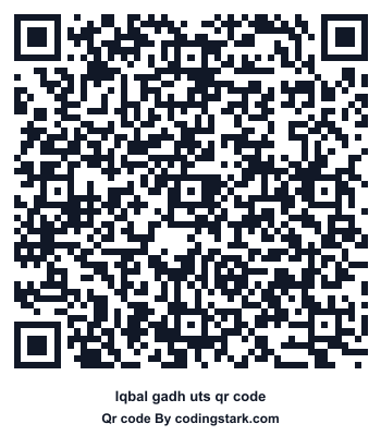 Lqbal Gadh UTS QR Code