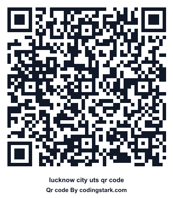 Lucknow City UTS QR Code