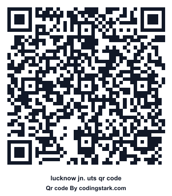 Lucknow Jn. UTS QR Code