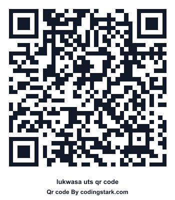 Lukwasa UTS QR Code