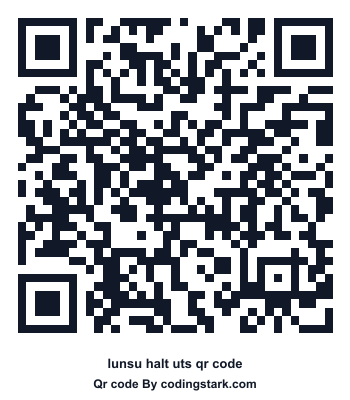 Lunsu Halt UTS QR Code