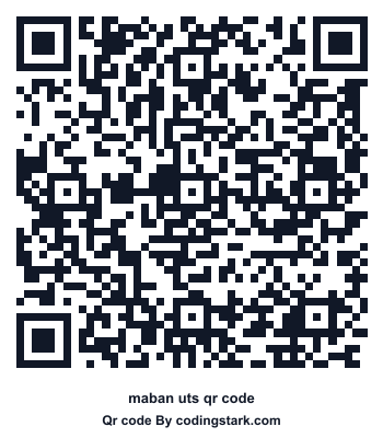 Maban UTS QR Code