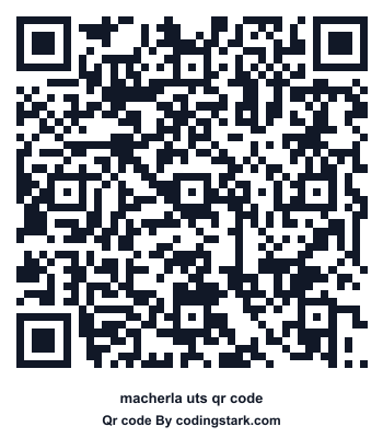 Macherla UTS QR Code