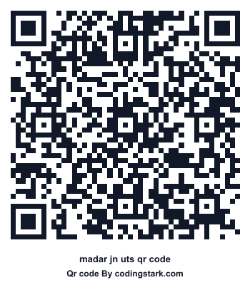 Madar Jn UTS QR Code