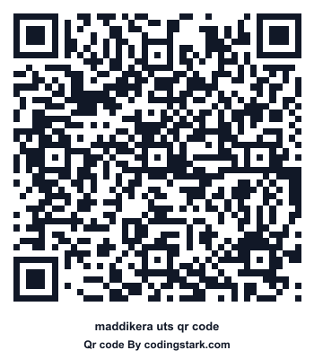 Maddikera UTS QR Code