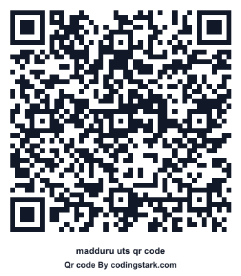 Madduru UTS QR Code