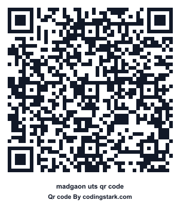 Madgaon UTS QR Code