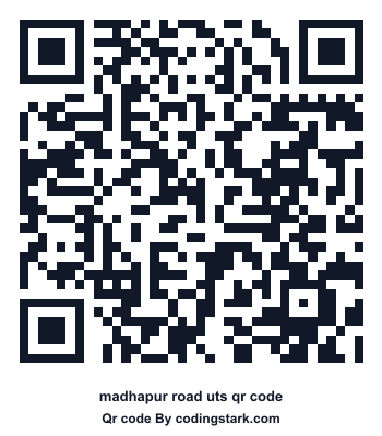 Madhapur Road UTS QR Code