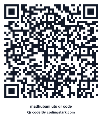 Madhubani UTS QR Code