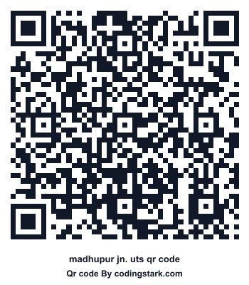 Madhupur Jn. UTS QR Code