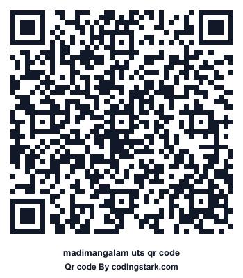 Madimangalam UTS QR Code
