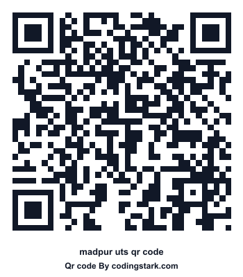 Madpur UTS QR Code