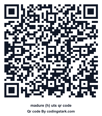 Madure (h) UTS QR Code