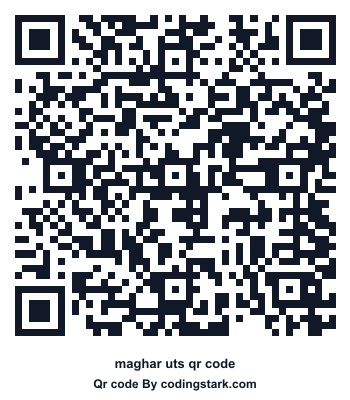 Maghar UTS QR Code