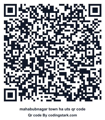 Mahabubnagar Town Ha UTS QR Code