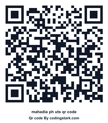 Mahadia Ph UTS QR Code