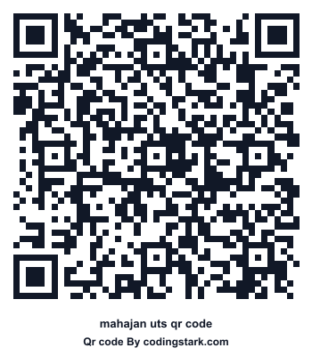 Mahajan UTS QR Code