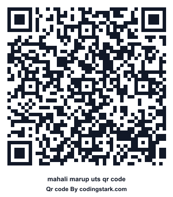 Mahali Marup UTS QR Code