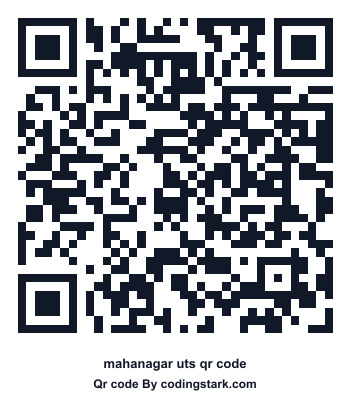 Mahanagar UTS QR Code